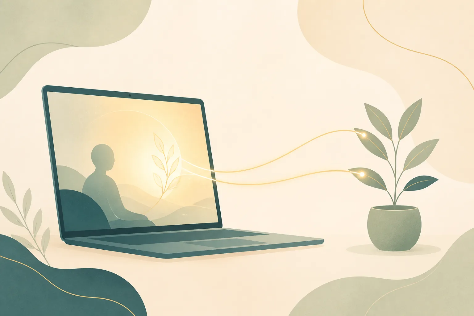 teletherapy — Karnacology illustration